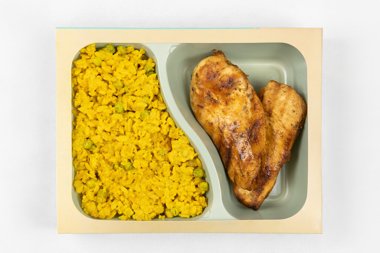 Grilled Chicken with Turmeric rice